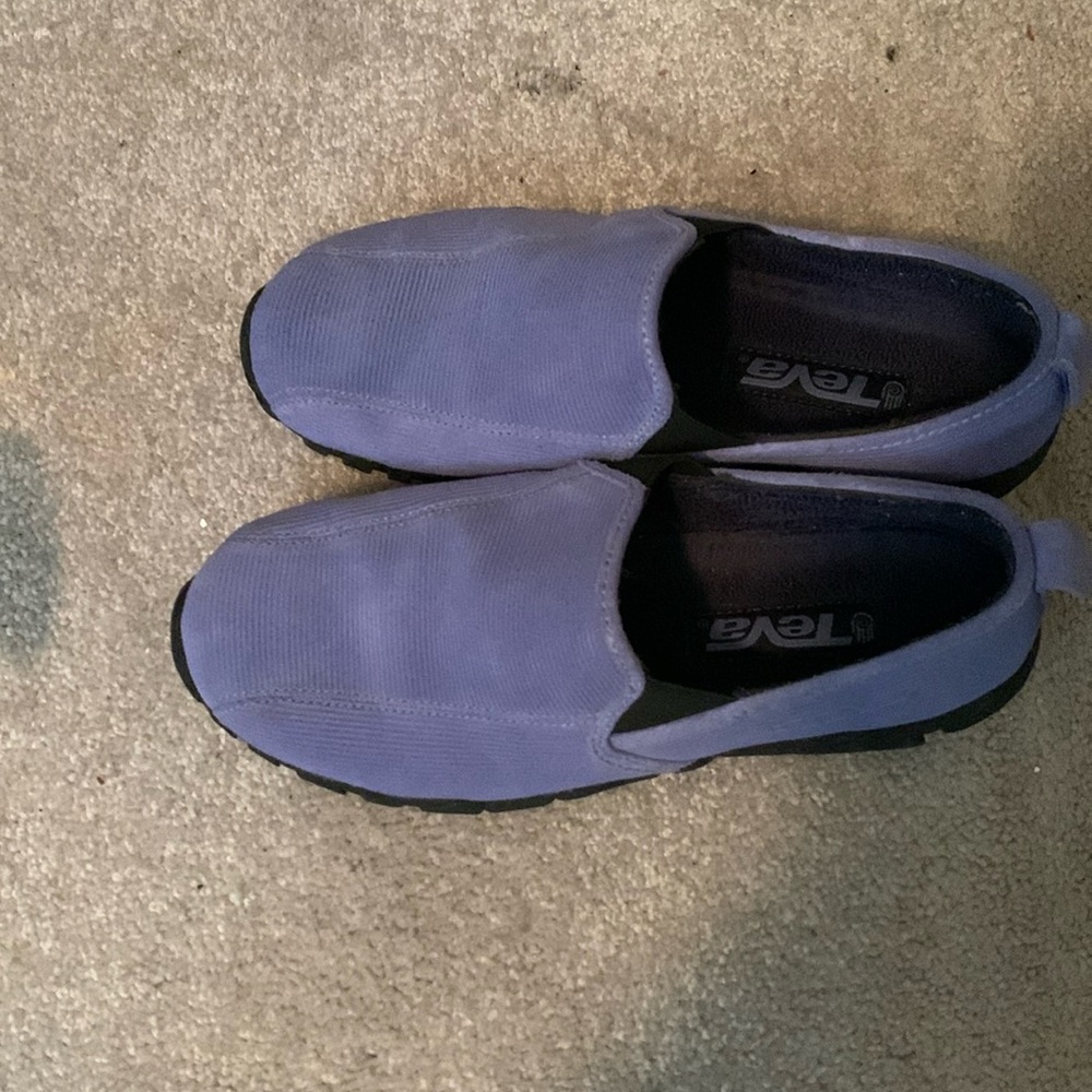 Pretty blue Teva shoes